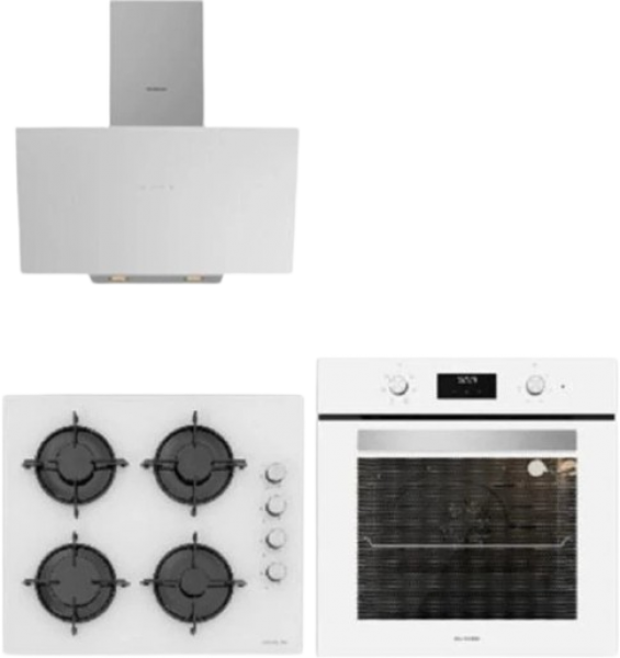 Silverline Beyaz Ankastre Set CS5349W01 + BO6502W02 + 3481