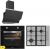 Silverline Siyah Ankastre Set AS5640X01 + BO65E1B01 + 3420 Classy