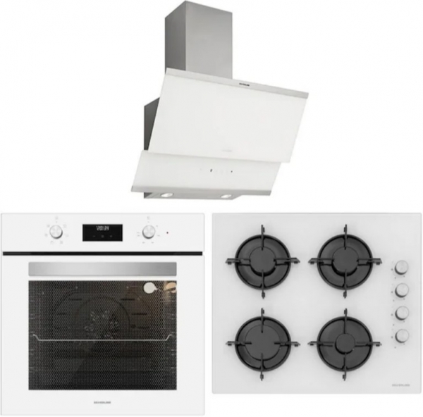 Silverline Beyaz Ankastre Set CS5349W01 + BO6502W02 + 3420 Classy 60