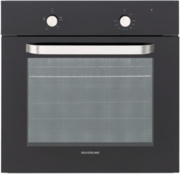 Silverline Siyah Ankastre Set CS5349B01 + BO6275B01 + 3457 Soho