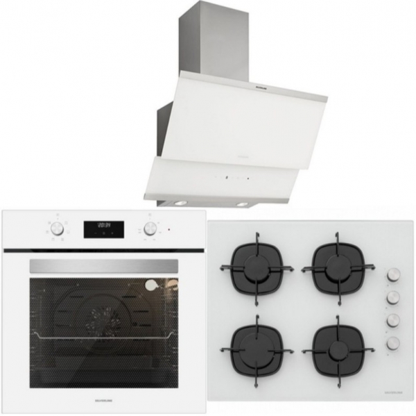 Silverline Beyaz Ankastre Set CS5335W01 + BO6502W02 + 3420 Classy