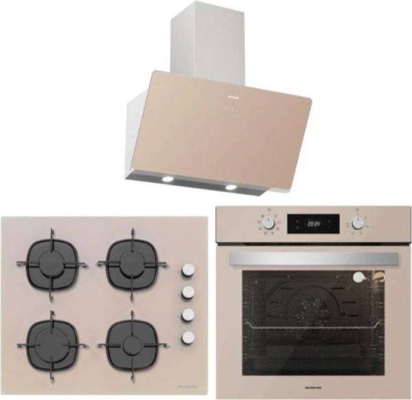 Silverline Vizon Ankastre Set CS5335M01 + BO6504M01 + 3457 Soho 60