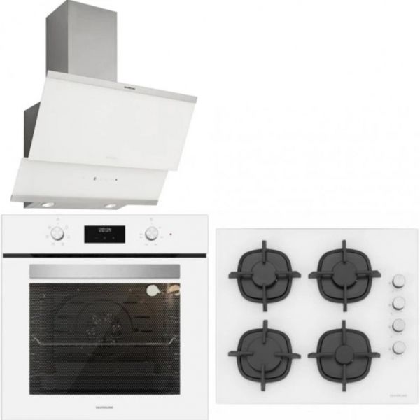 Silverline Beyaz Ankastre Set CS5343W01 + BO6502W02 + 3420 Classy 60