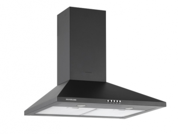 Silverline Siyah Ankastre Set CS5335B01 + BO6502B02 + 2240 Conic