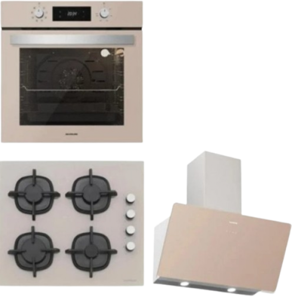 Silverline Vizon Ankastre Set CS5343M01 + BO6504M01 + 3457 Soho