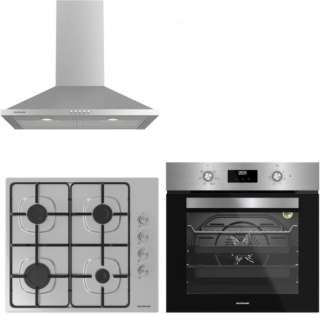 Silverline İnox Ankastre Set AS5631X01 + BO6502X02 + 2240 Conic