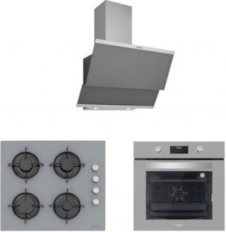 Silverline Gri Ankastre Set CS5349S01 + BO6502S02 + 3420 Classy 60