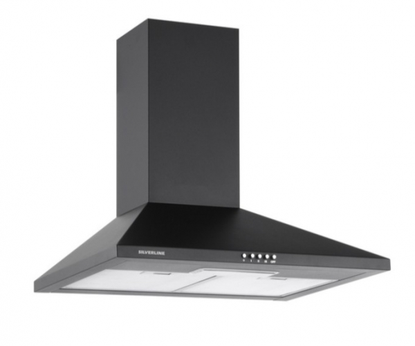 Silverline Siyah Ankastre Set CS5349B01 + BO6502B02 + 2240 Conic