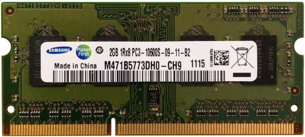 Samsung M471B5773DH0-CH9 2 GB 1333 MT