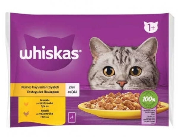 Whiskas Pouch Kümes Hayvanı Yetişkin 85 gr Kedi Maması (Yetişkin)