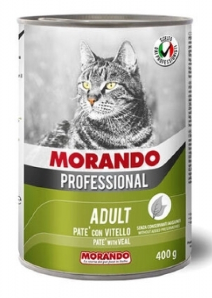 Morando Pate Dana Etli 400 gr Kedi Maması