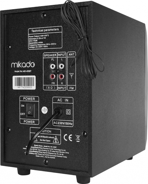 Mikado MD-415BT Bluetooth Hoparlör