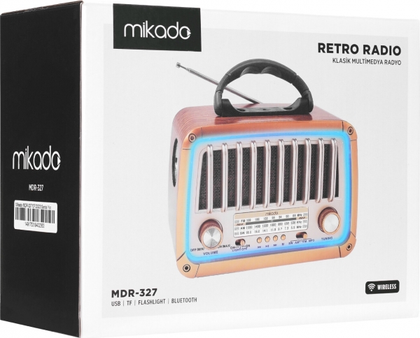 Mikado MDR-327 Bluetooth Hoparlör