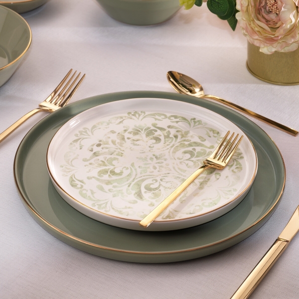 Schafer Martha 38 Parça Yemek Takımı (Yeşil)