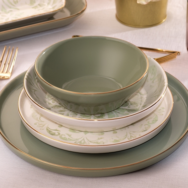 Schafer Martha 38 Parça Yemek Takımı (Yeşil)
