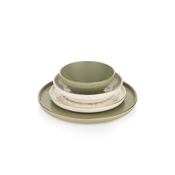 Schafer Martha 38 Parça Yemek Takımı (Yeşil)