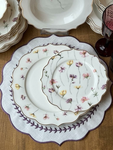 Rossev Orion Garden 24 Parça Yemek Takımı