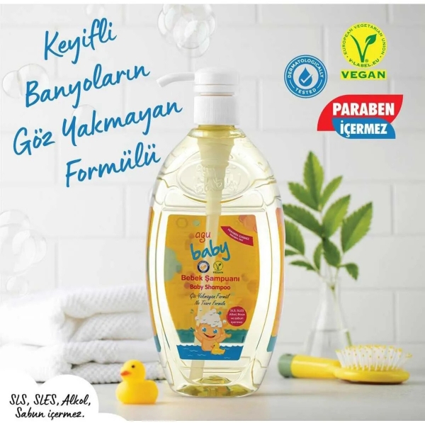 Agu Baby Bebek Şampuanı 750 ml Şampuan