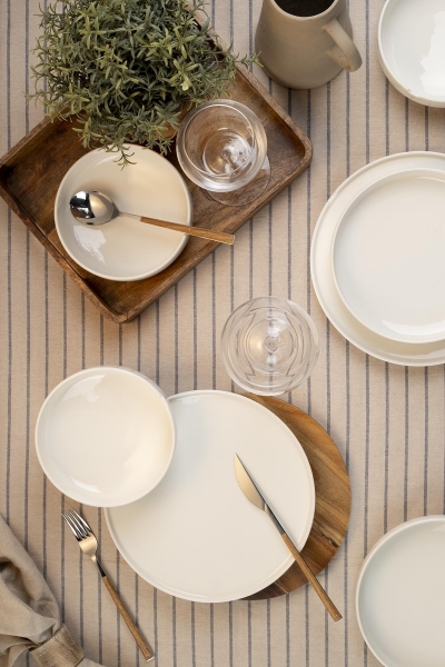 Kütahya Porselen Bone Chef Taste Of 18 Parça Yemek Takımı