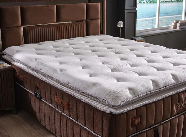 Tutku Brown Diamond XL 90x190 cm Yaylı Yatak