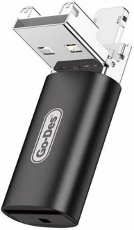 Go Des GD-CT190 TF to USB-A Lightning Dönüştürücü