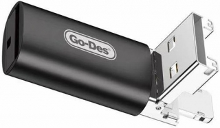 Go Des GD-CT190 TF to USB-A Lightning Dönüştürücü