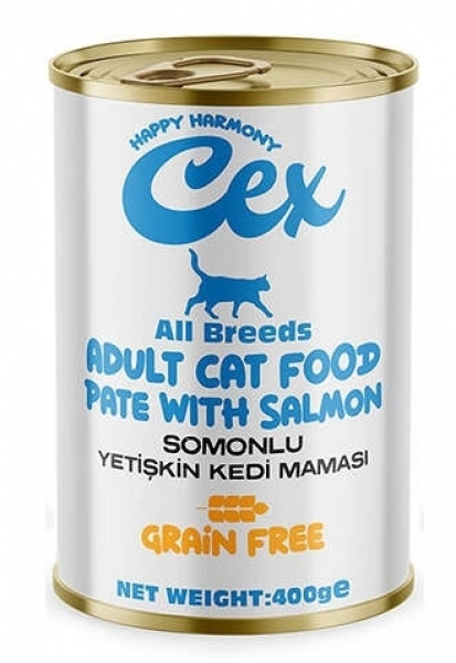 Cex Somonlu Yetişkin Tahılsız 400 gr Kedi Maması