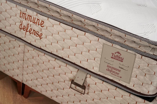 Tutku Immune Defense 90x200 cm Yaylı Yatak