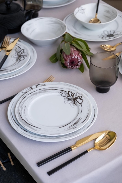 Kütahya Porselen Leonberg 885689 24 Parça Yemek Takımı