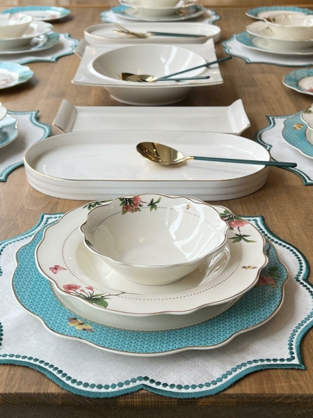 Rossev Branch 40 Parça Yemek Takımı (40 Parça)