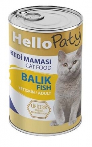 Hello Paty Pate Balıklı 415 gr Kedi Maması
