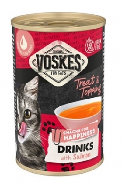 Voskes Somonlu Yetişkin 135 ml Kedi Maması