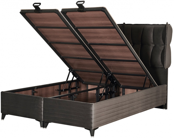 Tutku Serenity 140x190 Baza+Başlık+Yatak Seti