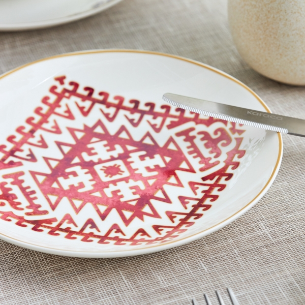 Karaca Kilim 26 Parça Kahvaltı Takımı
