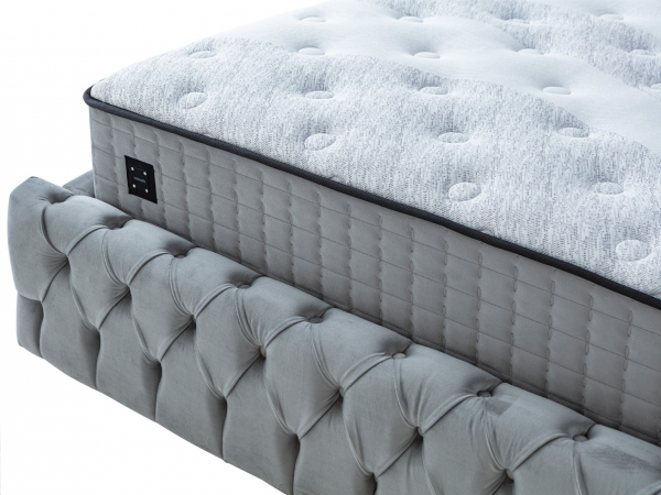 İndivani King Bed 200x200 cm Yaylı Yatak