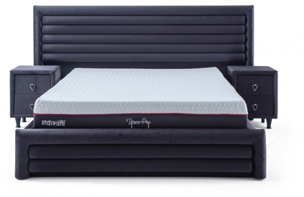İndivani Visco Pro 180x200 Baza+Başlık+Yatak Seti
