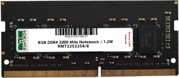 Ramtech RMT32S22S8/8G 8 GB 3200 MT