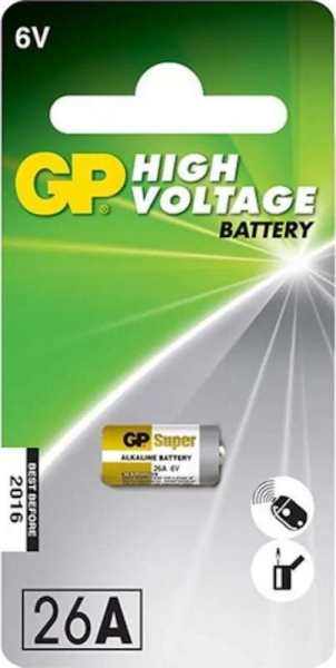 GP High Voltage Battery 26A Özel Pil