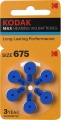 Kodak Hearing Aid Battery 675 resim