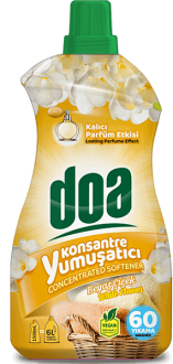 Doa Beyaz Çiçek Konsantre Yumuşatıcı 60 Yıkama