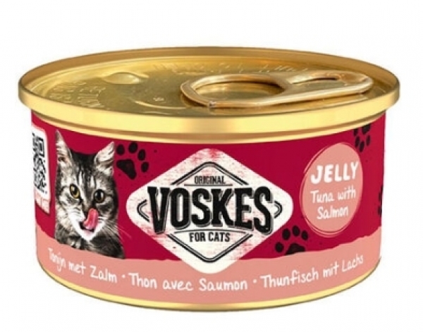 Voskes Ton Balığı ve Somon 85 gr Kedi Maması