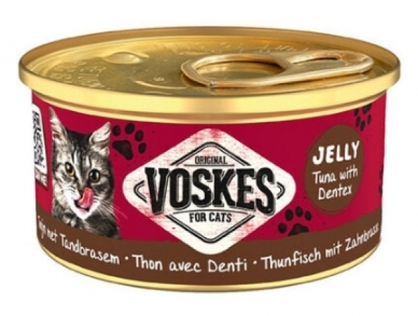 Voskes Ton Balığı ve Sinagritli Yetişkin 85 gr Kedi Maması