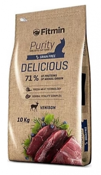 Fitmin Purity Delicious Taze Av Etli Yetişkin 10 kg Kedi Maması