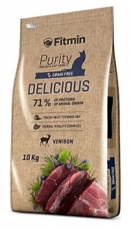 Fitmin Purity Delicious Taze Av Etli Yetişkin 10 kg Kedi Maması