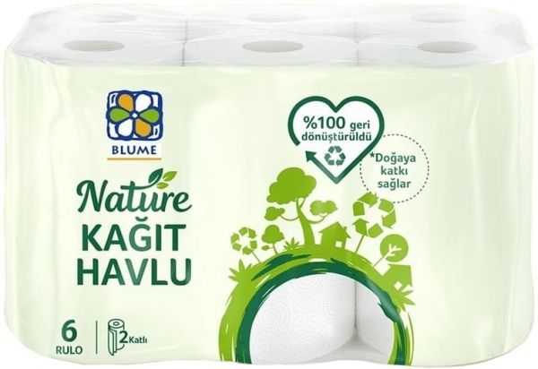blume Blume Nature Kağıt Havlu 6 Rulo