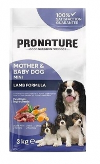 Pronature Kuzu Etli Anne ve Yavru 3 kg Köpek Maması