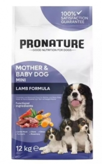 Pronature Kuzu Etli Anne ve Yavru 12 kg Köpek Maması