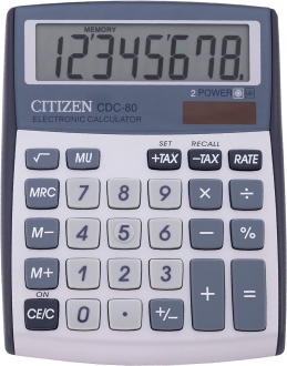 Citizen CDC-80 Masaüstü Hesap Makinesi