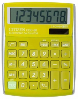 Citizen CDC-80 Masaüstü Hesap Makinesi