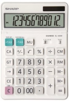 Sharp EL-340W Masaüstü Hesap Makinesi